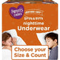 Parent Choice L/XL (38ct) Unisex Nighttime Bedwetting Underwear - 681131410755