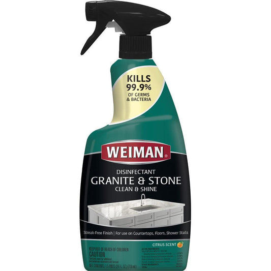 Weiman Granite & Stone Daily Clean & Shine with Disinfectant - 24oz - 041598001093