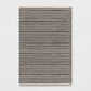4'x6' Washable Norwalk Stripe Accent Rug Black/White - 196761683153