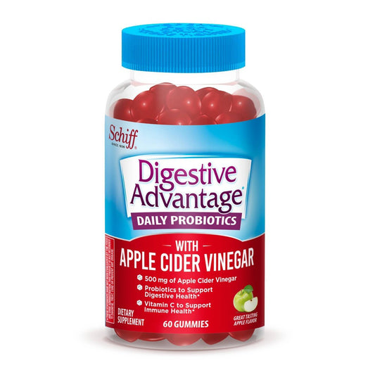 Digestive Advantage Probiotic Gummy with Apple Cider Vinegar 60 Ct. - 020525181725