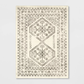 4'x5'5" Washable Kensington Persian Style Rug Cream - 010892713490