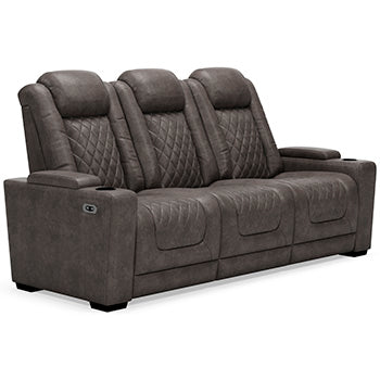 HyllMont PWR REC Sofa with ADJ Headrest