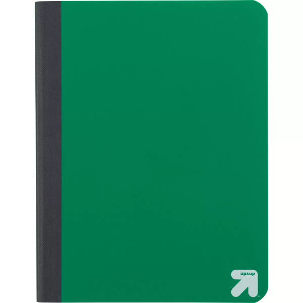 Wide Ruled Composition Notebook - 70 Sheets - Green - 843718070299