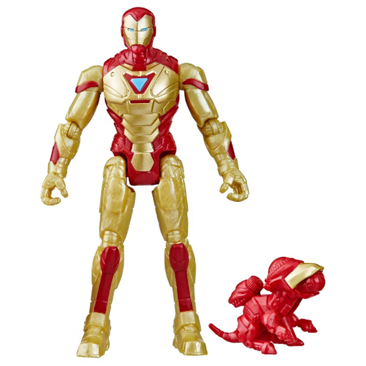 Marvel Mech Strike Mechasaurs Iron Man Action Figure - 5010996174581