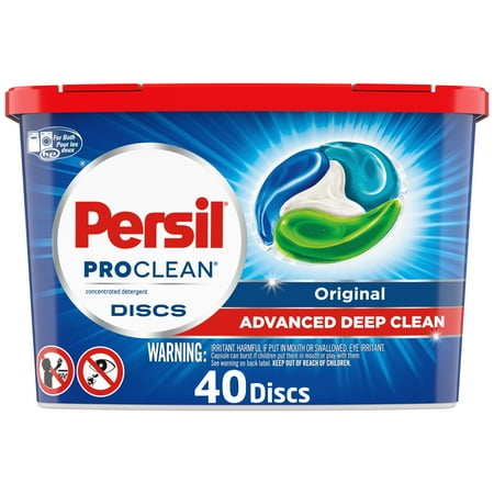 Persil Discs Laundry Detergent Pacs Original - 40ct/35.2oz - 024200041687