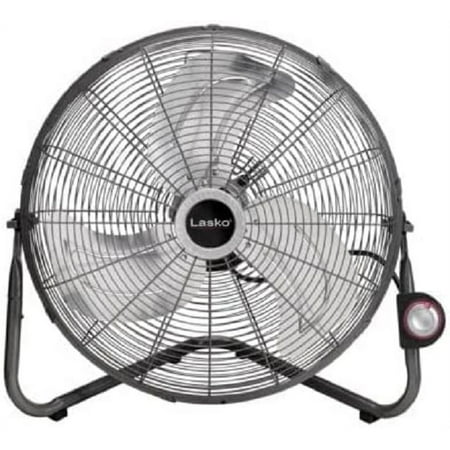 Lasko H20310 Max Performance 20 High Velocity Floor Fan 3 Speeds Quick Mount Wall Mount Fan - 046013458476