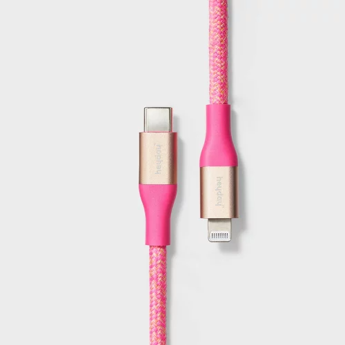 6' Lightning to USB-C Braided Cable - - 085239771501