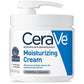 CeraVe Moisturizing Face & Body Cream with Pump for Normal to Dry Skin - 16 fl oz - 3606000537439