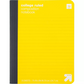 College Ruled Hard Cover Composition Notebook - Yellow - 843718070503