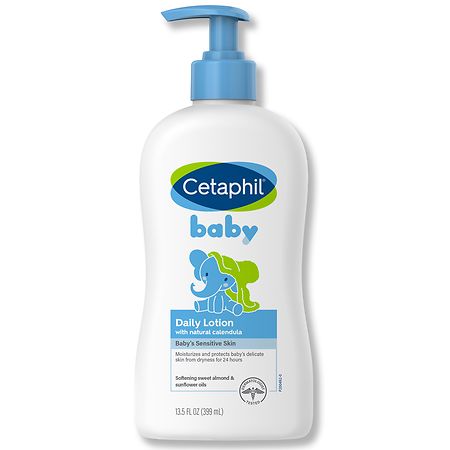 Cetaphil Baby Daily Lotion with Organic Calendula Sweet Almond & Sunflower Oils 13.5 oz - 302993936039