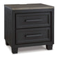 Ashley Express - Foyland Two Drawer Night Stand