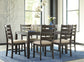 Rokane Dining Room Table Set (7/CN)