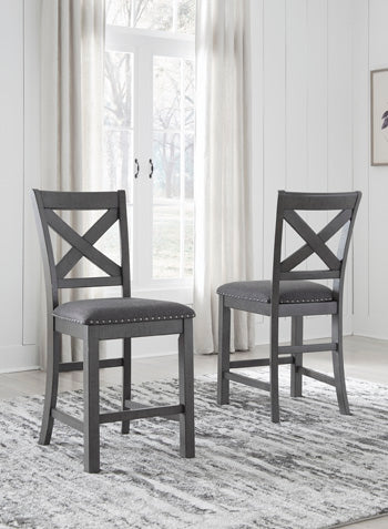 Ashley Express - Myshanna Upholstered Barstool (2/CN)