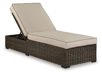 Coastline Bay Chaise Lounge with Cushion