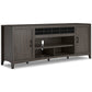 Montillan XL TV Stand w/Fireplace Option