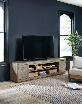 Krystanza XL TV Stand w/Fireplace Option