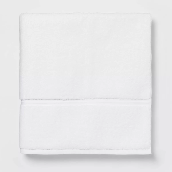 Large White Towel 100% Cotton - 426816251205