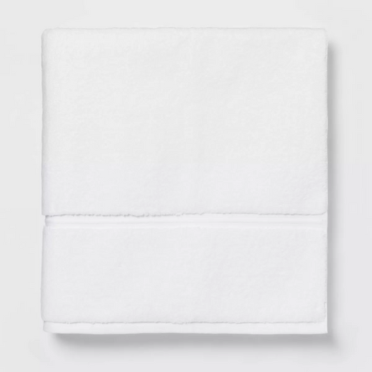 Large White Towel 100% Cotton - 426816251205