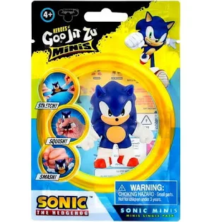 Heros Of Goo Jit Zu Minis- Sonic The Hedgehog- Single Pack- Assorted Characters - 630996428252