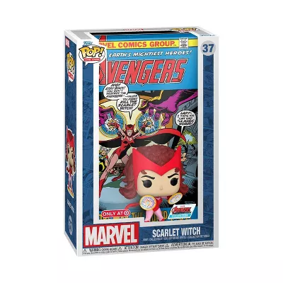 Funko POP! Comic Cover: Marvel Avengers 104 - Scarlet Witch Vinyl Collectible (Target Exclusive) - 889698745895