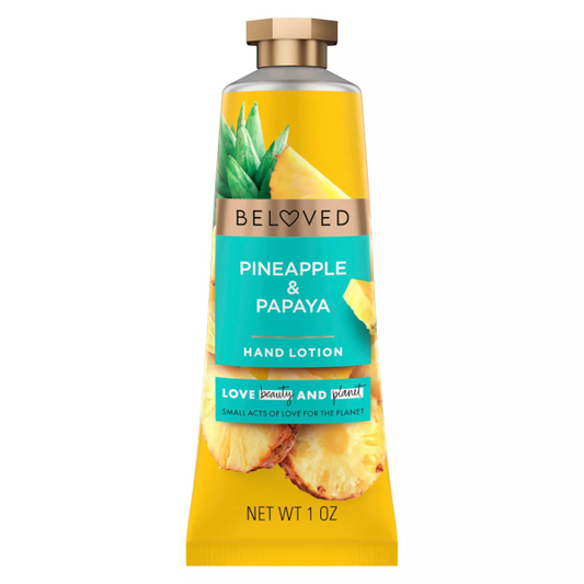 Beloved Pineapple & Papaya Hand Lotion - 1oz - 055086010962