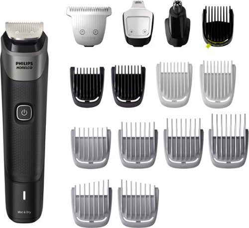 Philips Norelco - Multigroom Series 5000 18 Piece Men's Grooming Kit - Silver - 075020103062