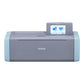 Brother - ScanNCut DX SDX125 Electronic Cutting Machine with Built-in Scanner - Grey/Aqua - 012502656036