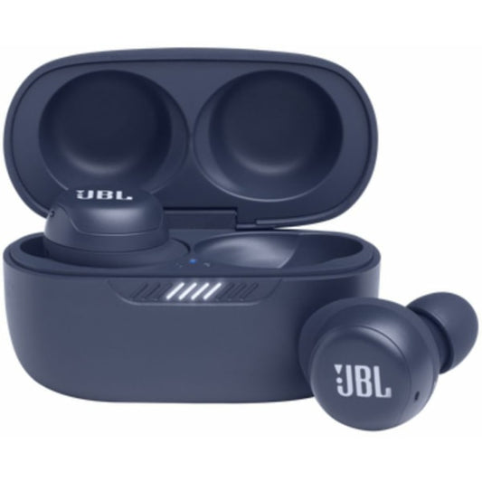 JBL True Wireless Headphones with Charging Case  Blue - 050036378383