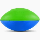 Franklin Sports Pro Brite 9" Foam Football- Green/Yellow - 025725573677