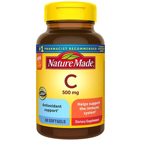 Nature Made Vitamin C 500mg Softgels - 60ct - 031604025090