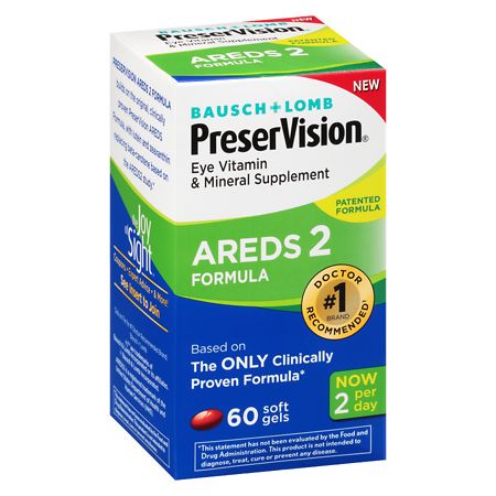 PreserVision? AREDS 2 Formula + Multivitamin 60 Soft Gels (MiniGels) - 324208697603