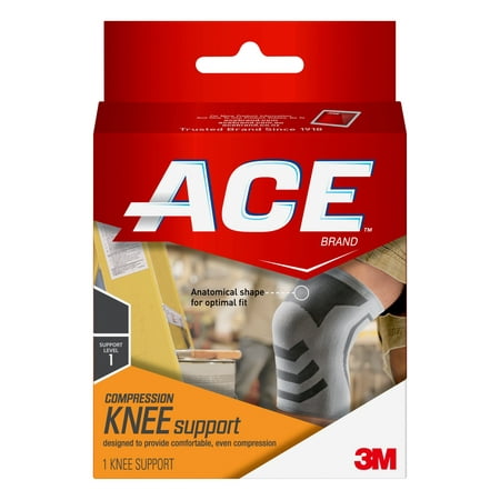 ACE Brand Compression Knee Support S/M  Comfortable Brace - 051131212183