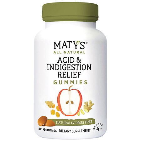 Maty's All Natural Acid & Indigestion Relief Gummies - 40.0 ea - 899874002810