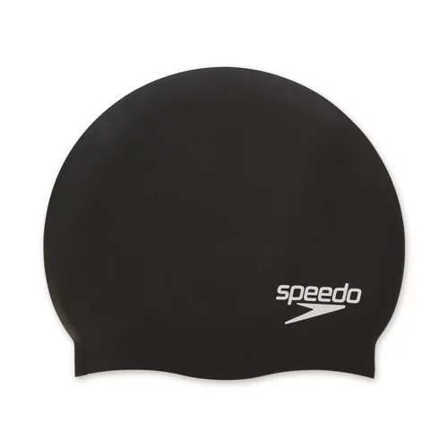 Speedo Adult Silicone Cap - Black - 196555435920