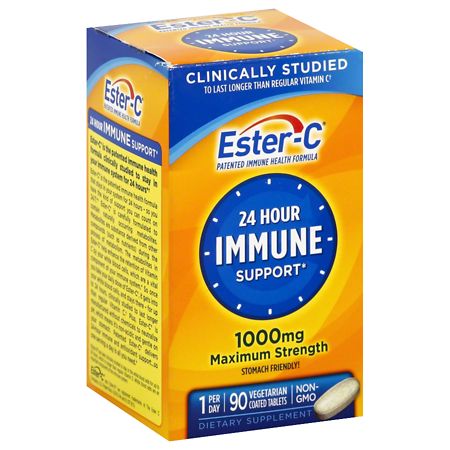 Ester-C Vitamin C  Immune Support Tablets  1000 Mg  90 Ct - 025077169818