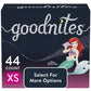 Goodnites Girls' Nighttime Bedwetting Underwear - XS - Giga Pack - 44ct - 036000467611