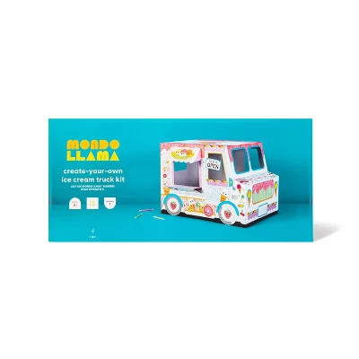 Create-Your-Own Ice Cream Truck DIY Art Kit - 765468084954