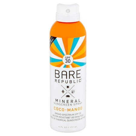 Bare Republic Coco Mango Mineral Spray - SPF 30 - 6 fl oz - 857724008108