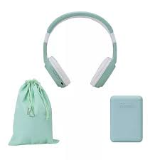 iVibe 2 in 1 Wireless Headphones and 5000 mAH Powerbank Kit- Green - 681066116500