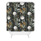 Iveta Abolina Helaine Night Shower Curtain Black - Deny Designs - 195318075465