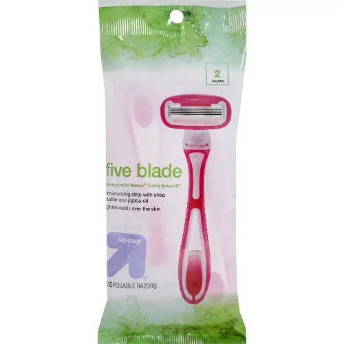 Blade Disposable Razor - Trial Size - 5 Blade/2ct - 024500301009