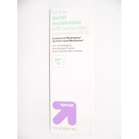 Unscented Facial Moisturizing Lotion with SPF 15 - 4oz - 071661826513