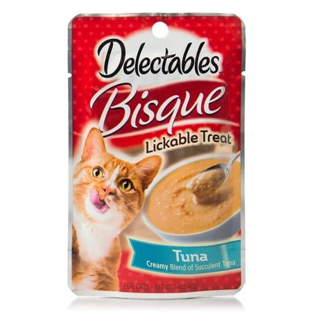 Delectables Lickable Treat - Bisque Tuna 1.4oz - 032700110574