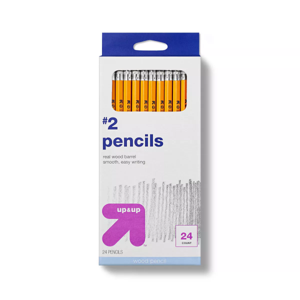 #2 Wood Pencils 24ct - 042528720213