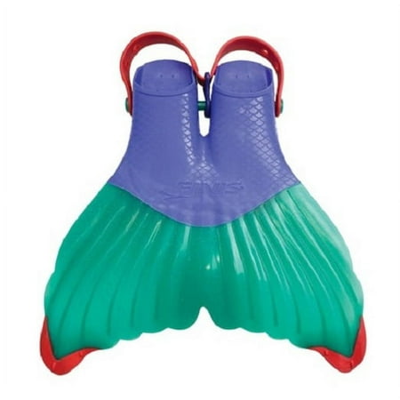 Finis Kids' Mermaid Dream Fin - Purple/Green/Red - 616323704145