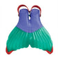 Finis Kids' Mermaid Dream Fin - Purple/Green/Red - 616323704145