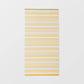 Striped Sand Resist Beach Towel Yellow - 197543420065