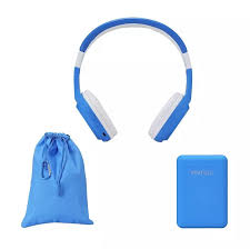 iVibe 2 in 1 Wireless Headphones and 5000 mAH Powerbank Kit- Blue - 681066116494