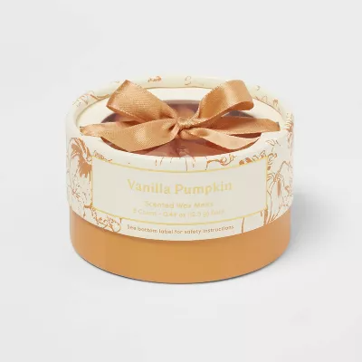 3.5oz Figural Wax Melts Vanilla Pumpkin - 191908971391