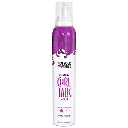 Not Your Mother's Curl Talk Curl Activating Mousse - 7oz - 688047130647